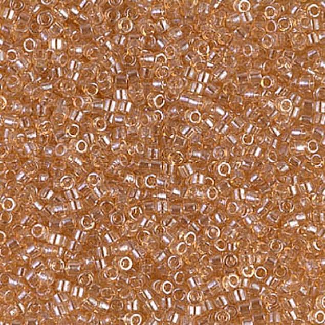 Light Smoky Topaz Gold Luster Miyuki Delica DB0101 11/0