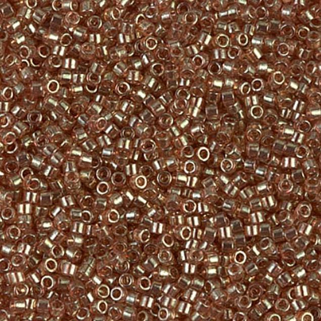 Peach Topaz Gold Luster Miyuki Delica DB0102 11/0