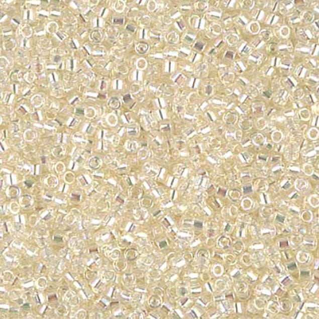 Crystal Ivory Gold Luster Miyuki Delica DB0109 11/0