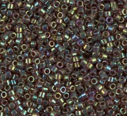 DB0122 11/0 Root Beer Gold Luster 11/0 Miyuki Delica