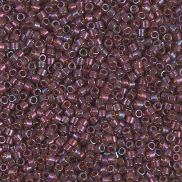 Mulberry Rainbow Gold Luster Miyuki Delica 11/0 DB0129