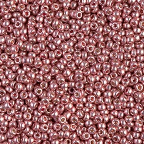11-4209 Duracoat Galvanized Dark Coral, Miyuki Seed Bead, 11/0