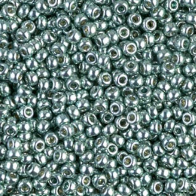 11-4216 Duracoat Galvanized Sea Foam, Miyuki Seed Beads, 11/0