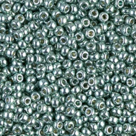 11-4216 Duracoat Galvanized Sea Foam, Miyuki Seed Beads, 11/0
