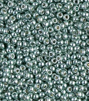 11-4216 Duracoat Galvanized Sea Foam, Miyuki Seed Beads, 11/0