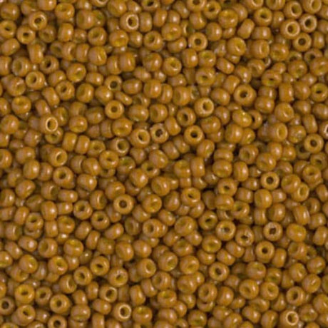 11-4460 Duracoat Dyed Opaque Toast, Miyuki Seed Bead 11/0