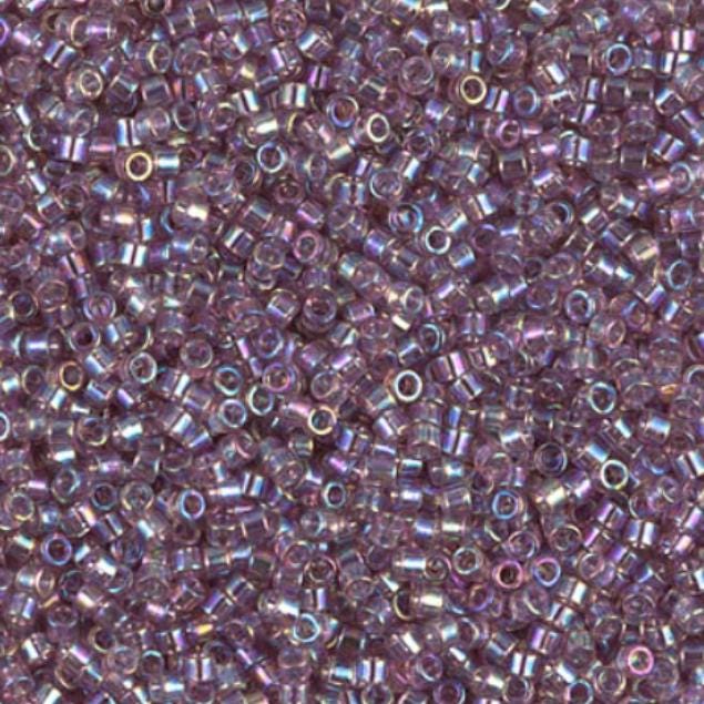 Transparent Smoky Amethyst AB Miyuki Delica 11/0 DB0173