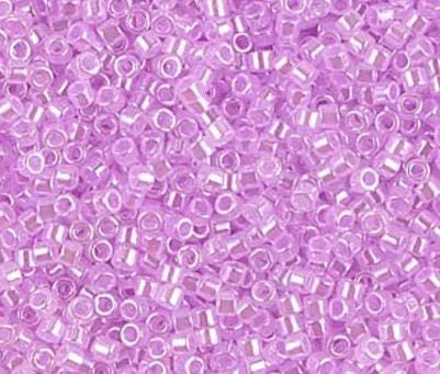 DB0248 11/0 Light Orchid Ceylon Miyuki Delica