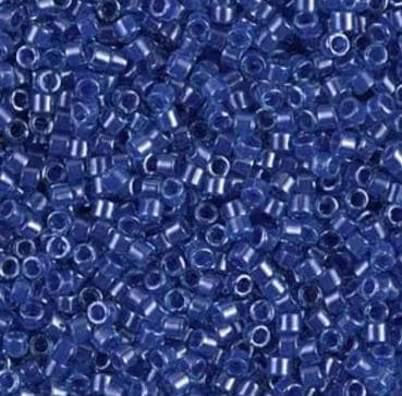 DB0285 11/0 Blue Lined Aqua Miyuki Delica