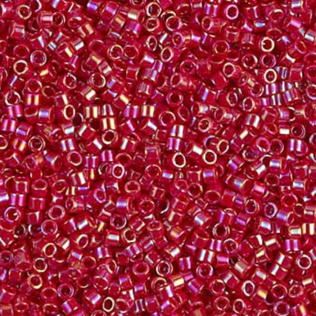Opaque Red AB Miyuki Delica 11/0 DB0162