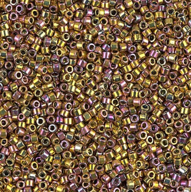 DB0507 11/0 24kt Pink Gold Iris Miyuki Delica