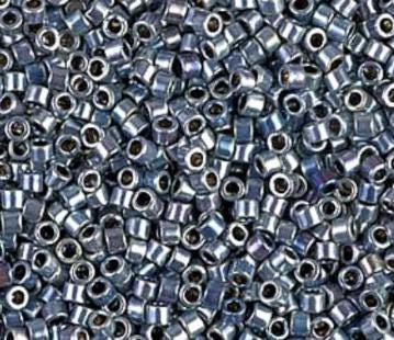 DB0544 11/0 Blue Gold Miyuki Delica