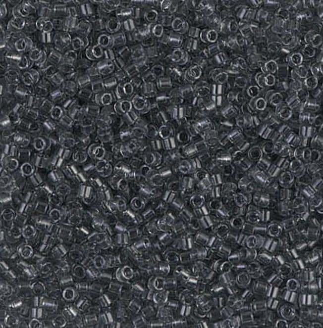 Transparent Gray Miyuki Delica 11/0 DB0708