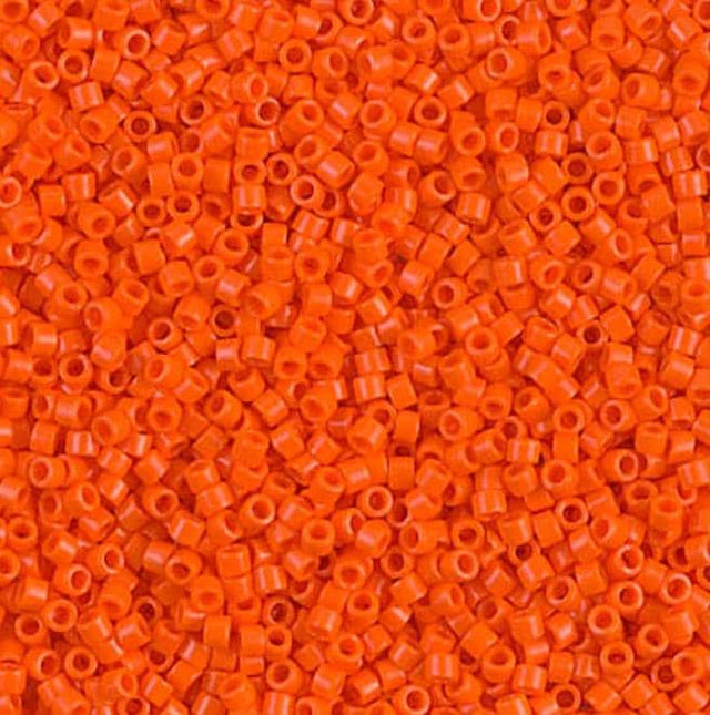 Opaque Orange Miyuki Delica 11/0 DB0722