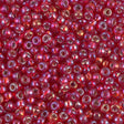 8-1010 Silverlined Flame Red AB, Miyuki Seed Bead