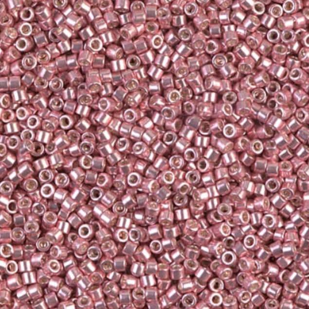Galvanized Pink Blush Miyuki Delica DB0435 11/0