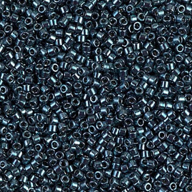 Galvanized Dark Steel Blue Miyuki Delica DB0451 11/0