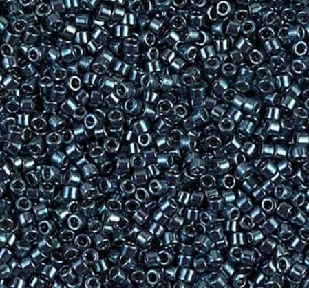 DB0451 11/0 Galvanized Dark Steel Blue Miyuki Delica