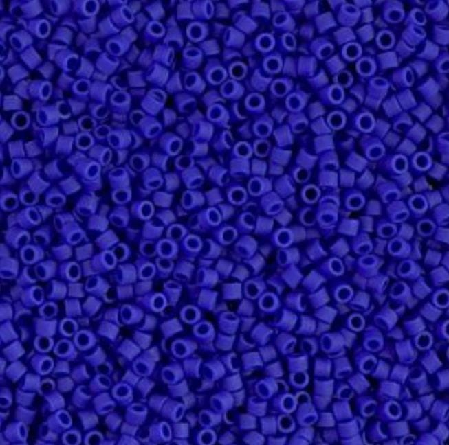 Matte Opaque Cobalt Miyuki Delica 11/0 DB0756
