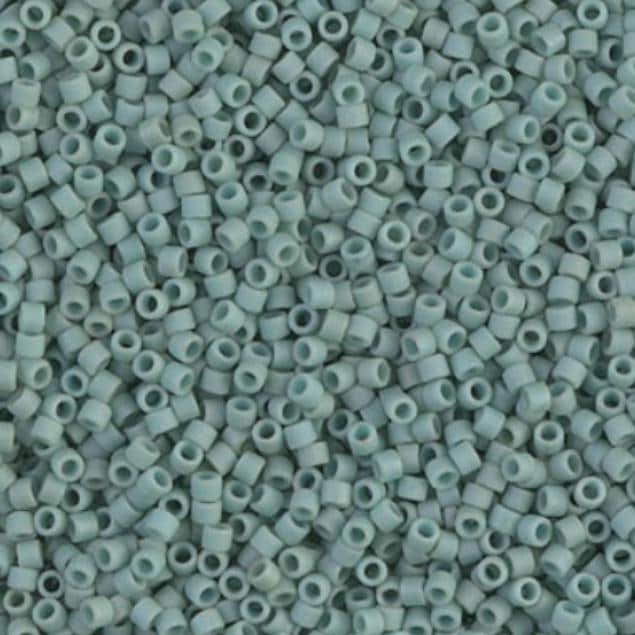 Matte Opaque Sea Foam Luster Miyuki Delica DB0374 11/0
