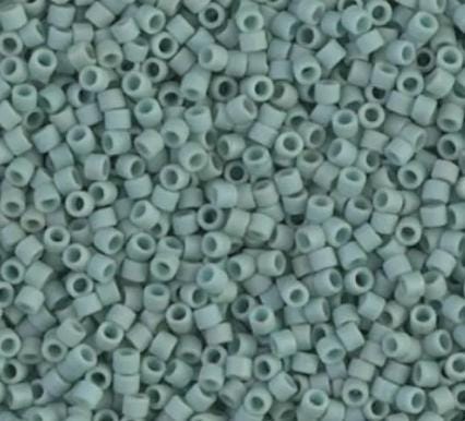 DB0374 11/0 Matte Opaque Sea Foam Luster Miyuki Delica