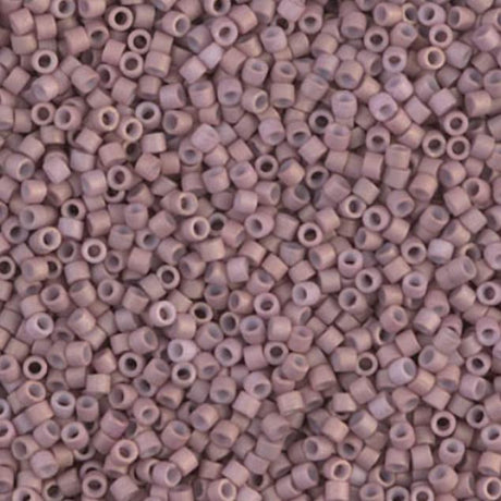 Matte Opaque Dusty Mauve Luster Miyuki Delica DB0379 11/0