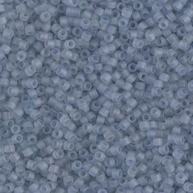 Matte Transparent Shadow Gray Luster Miyuki Delica DB0381 11/0