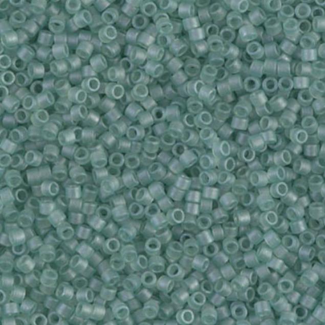 Matte Sea Glass Green Luster Miyuki Delica DB0385 11/0