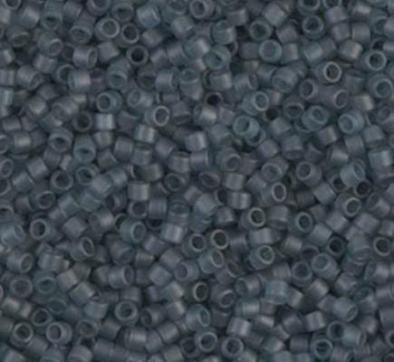 DB0387 11/0 Matte Transparent Montana Luster Miyuki Delica