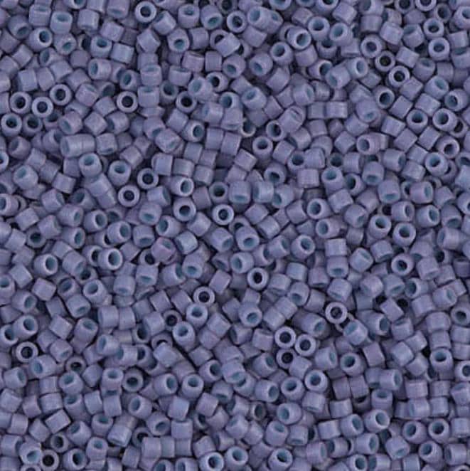 Dyed Semi-Frosted Opaque Lavender Miyuki Delica 11/0 DB0799