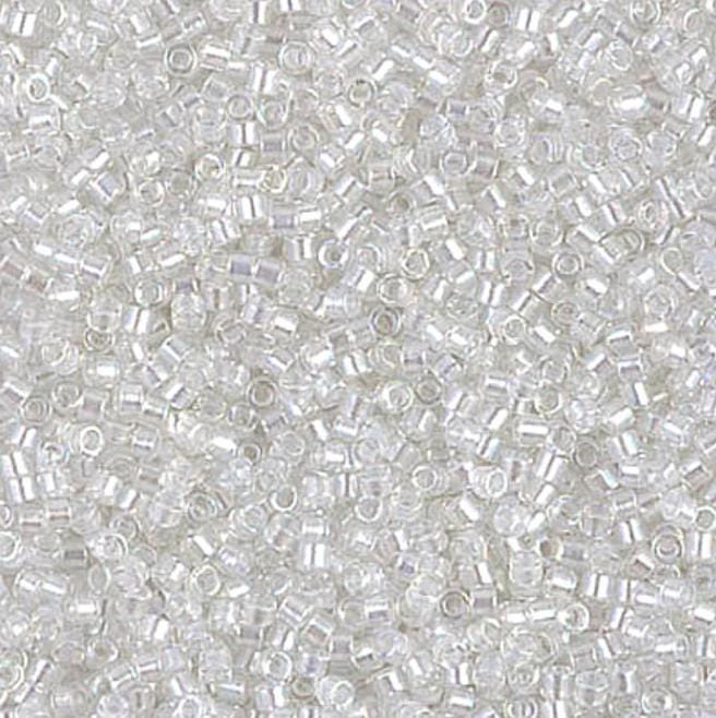 Pearl Lined Crystal AB Miyuki Delica 11/0 DB1671