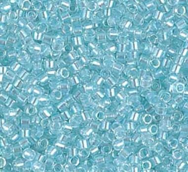 DB1672 11/0 Pearl Lined Glacier Blue Miyuki Delica