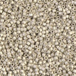 DB0335 11/0 Matte Galvanized Silver Miyuki Delica