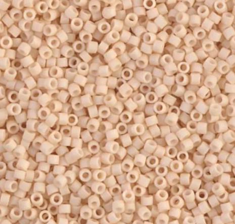 DB0353 11/0 Matte Opaque Antique Beige Miyuki Delica