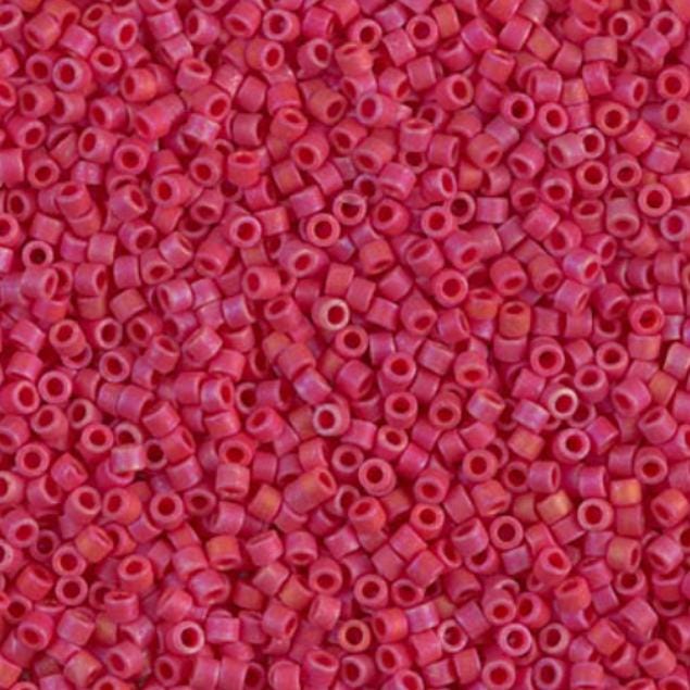 Matte Opaque Red Luster Miyuki Delica 11/0 DB0362