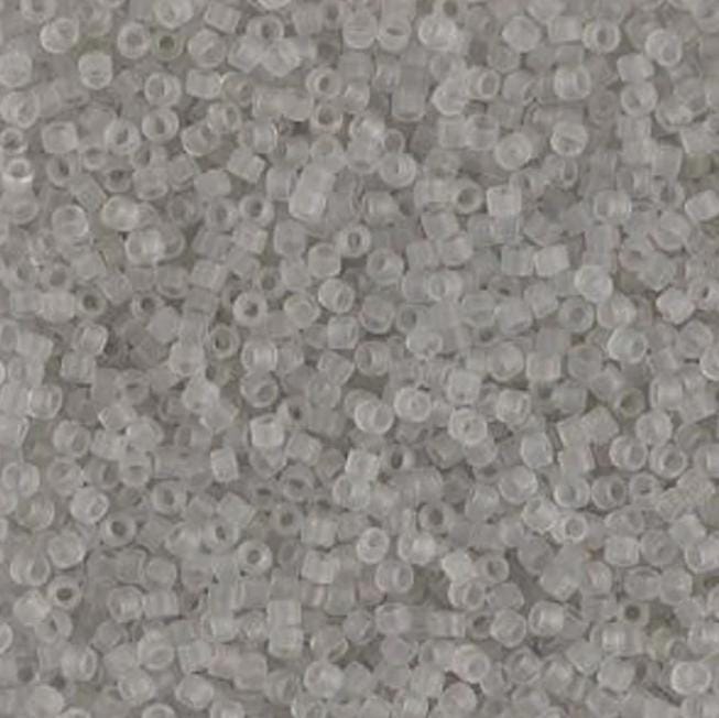 Matte Transparent Gray Mist Miyuki Delica 11/0 DB1271