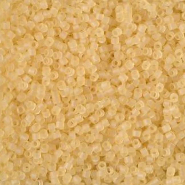 Matte Transparent Light Straw Miyuki Delica 11/0 DB1272