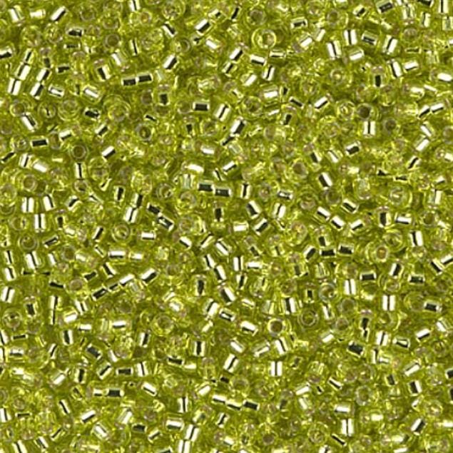 Silver Lined Chartreuse Miyuki Delica 11/0 DB0147