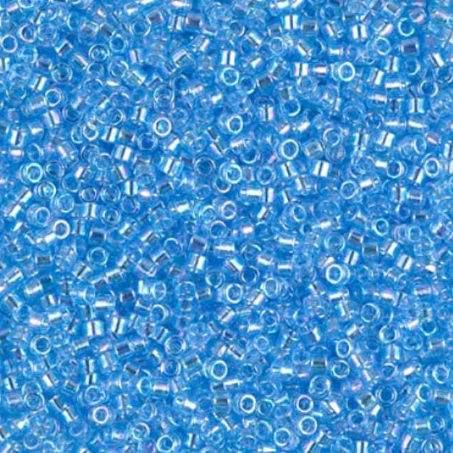 Transparent Aqua AB Miyuki Delica 11/0 DB0176