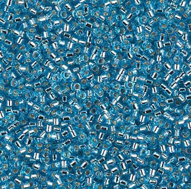 Silver Lined Ocean Blue Miyuki Delica 11/0 DB1209