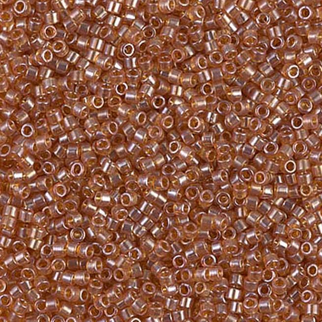 Transparent Marigold Luster Miyuki Delica 11/0 DB1221