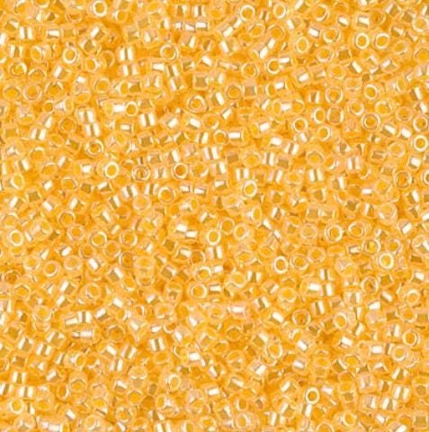 DB0233 11/0 Light Daffodil Ceylon Miyuki Delica