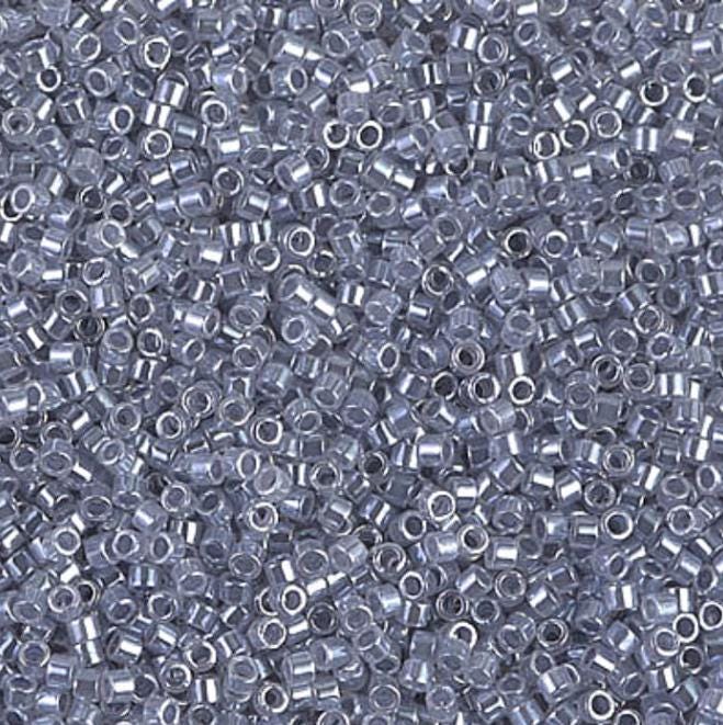 DB0242 11/0 Silver Gray Ceylon Miyuki Delica