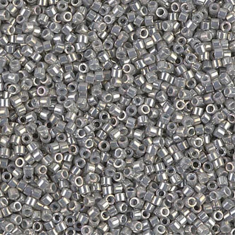 DB0251 11/0 Opaque Smoke Gray Luster Miyuki Delica