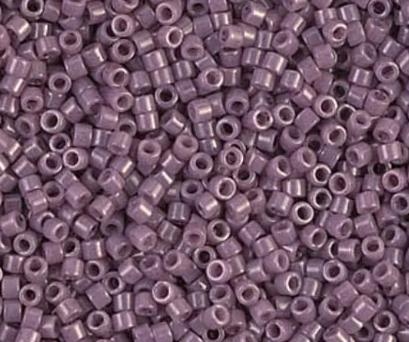 DB0265 11/0 Opaque Mauve Luster Miyuki Delica