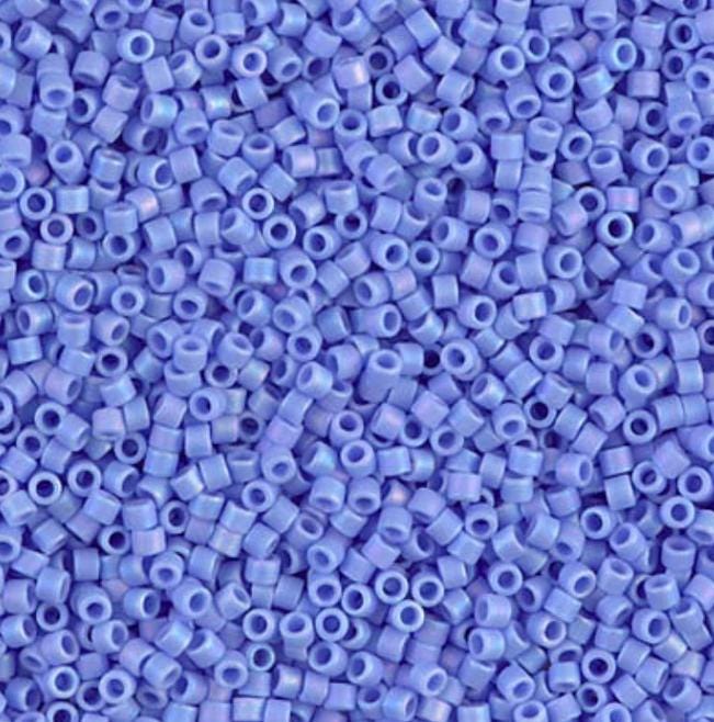 Matte Opaque Periwinkle AB Miyuki Delica 11/0 DB0881