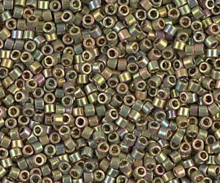 DB0508 11/0 24kt Green Gold Iris Miyuki Delica