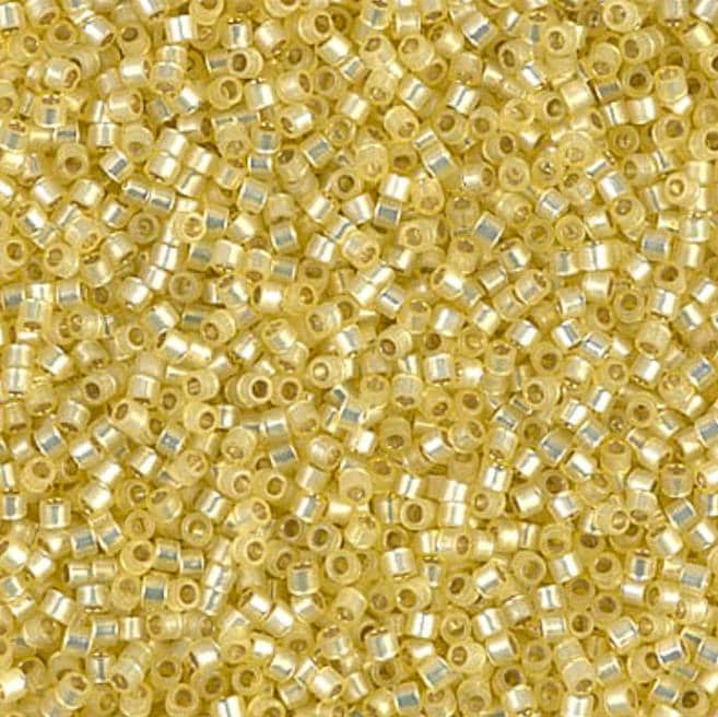 Dyed Jonquil Silver Lined Alabaster Miyuki Delica 11/0 DB0623