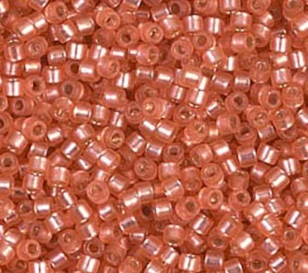 DB0684 11/0 Dyed Semi-Frost S/L Watermelon Miyuki Delica