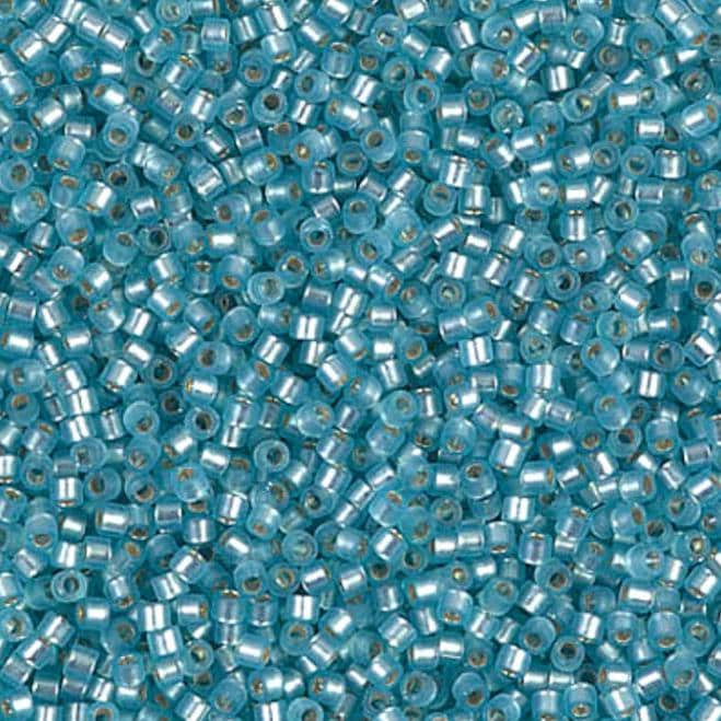 Dyed Semi-Frost S/L Mint Green Miyuki Delica 11/0 DB0691